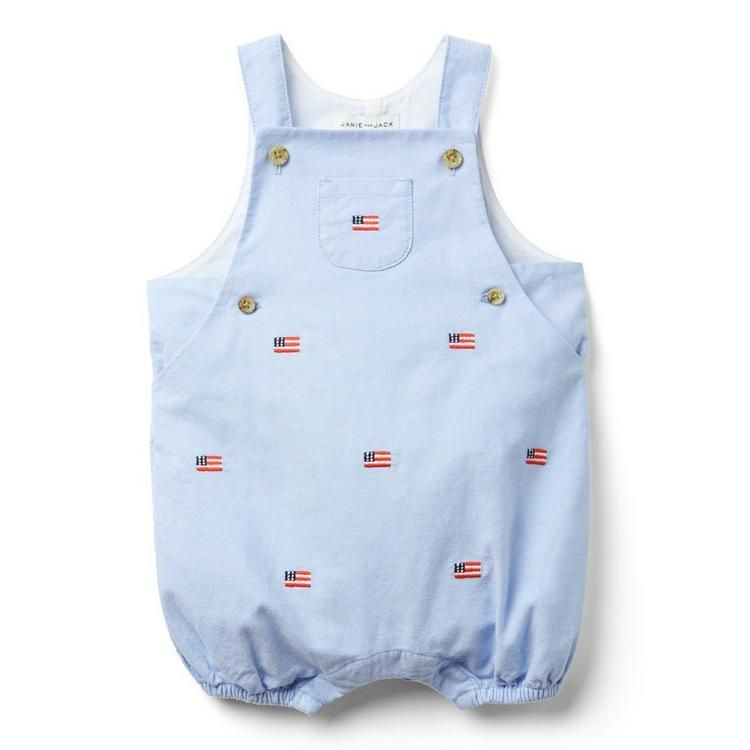 Baby Embroidered Shortall | Janie and Jack