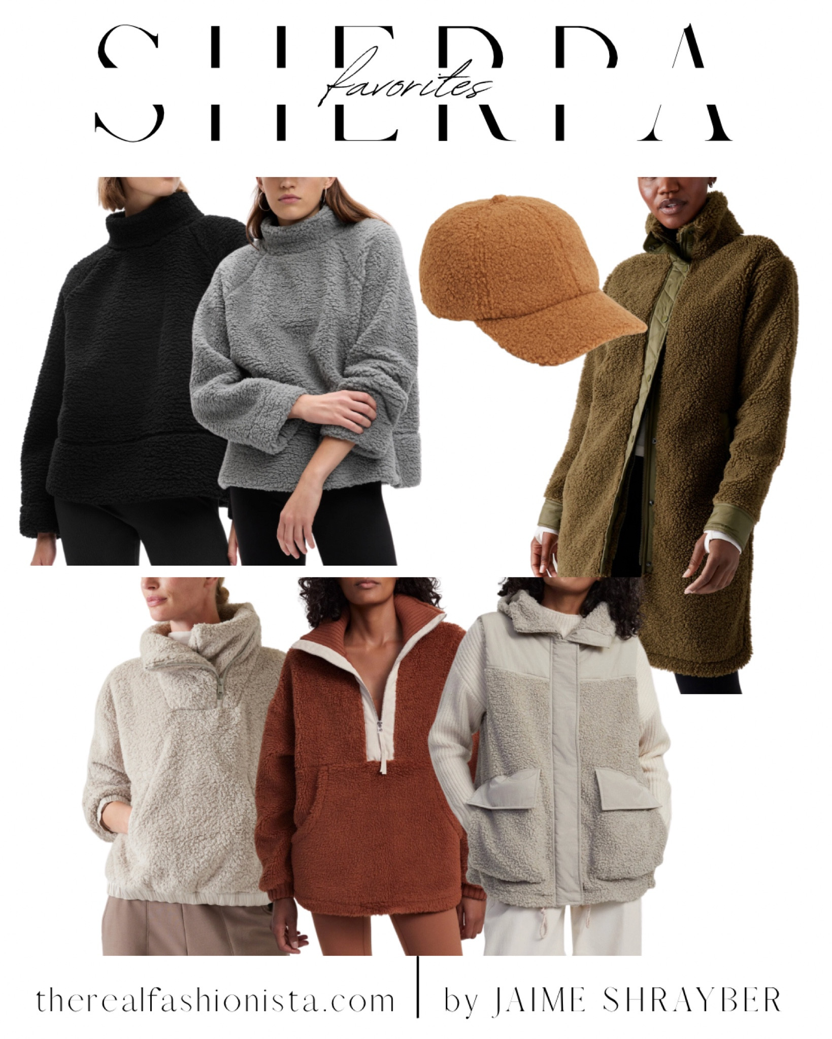 Sherpa hot sale hoodie outfit