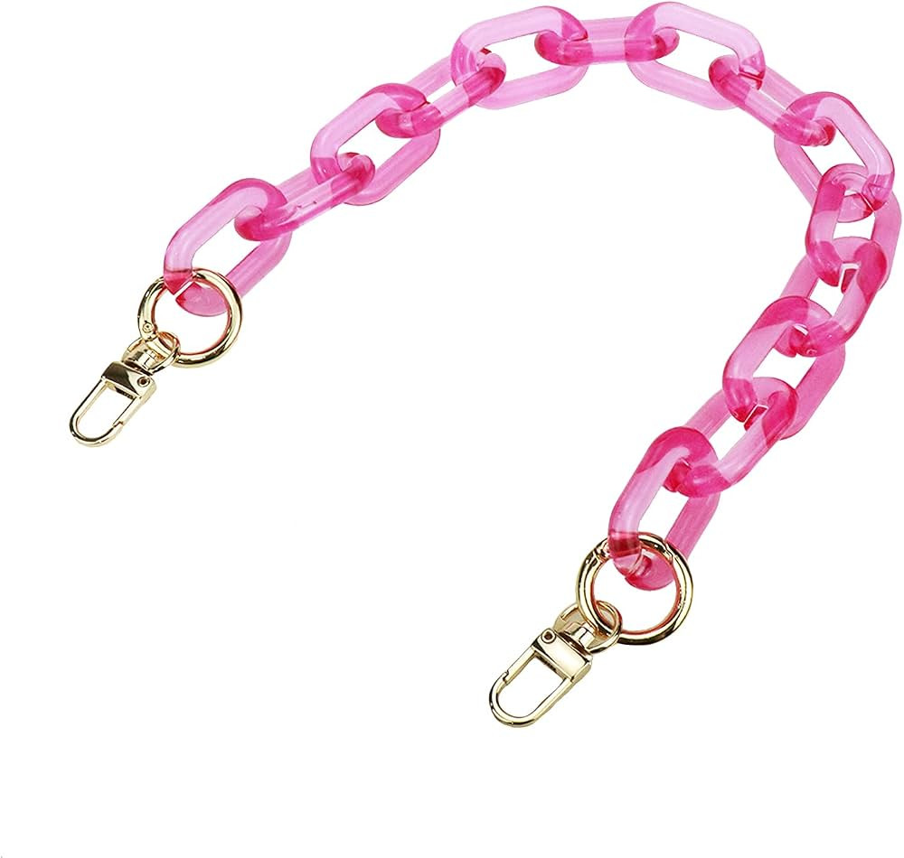 Short Thick Resin Purse Bag Handle Shoulder Strap Replacement, Handbag Decoration Chain, Bag Acce... | Amazon (US)