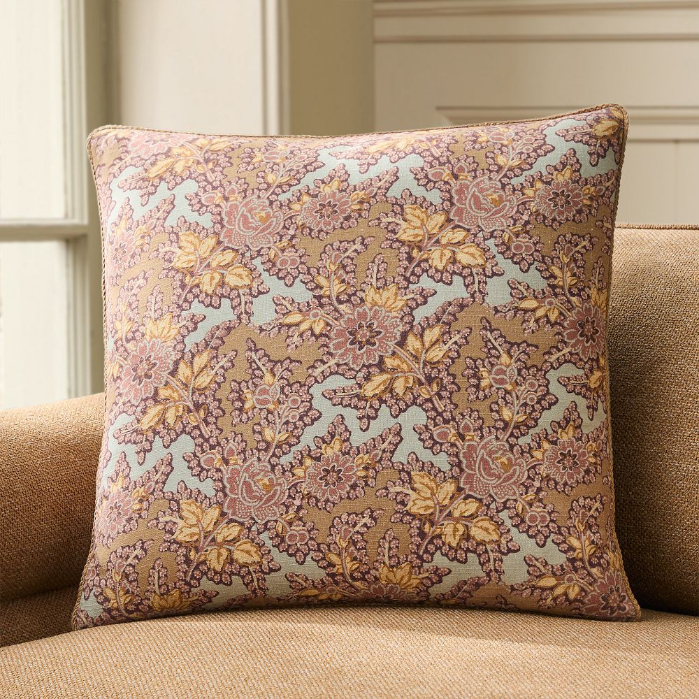 Pierce & Ward Trailing Floral Pillow Cover | West Elm (US)