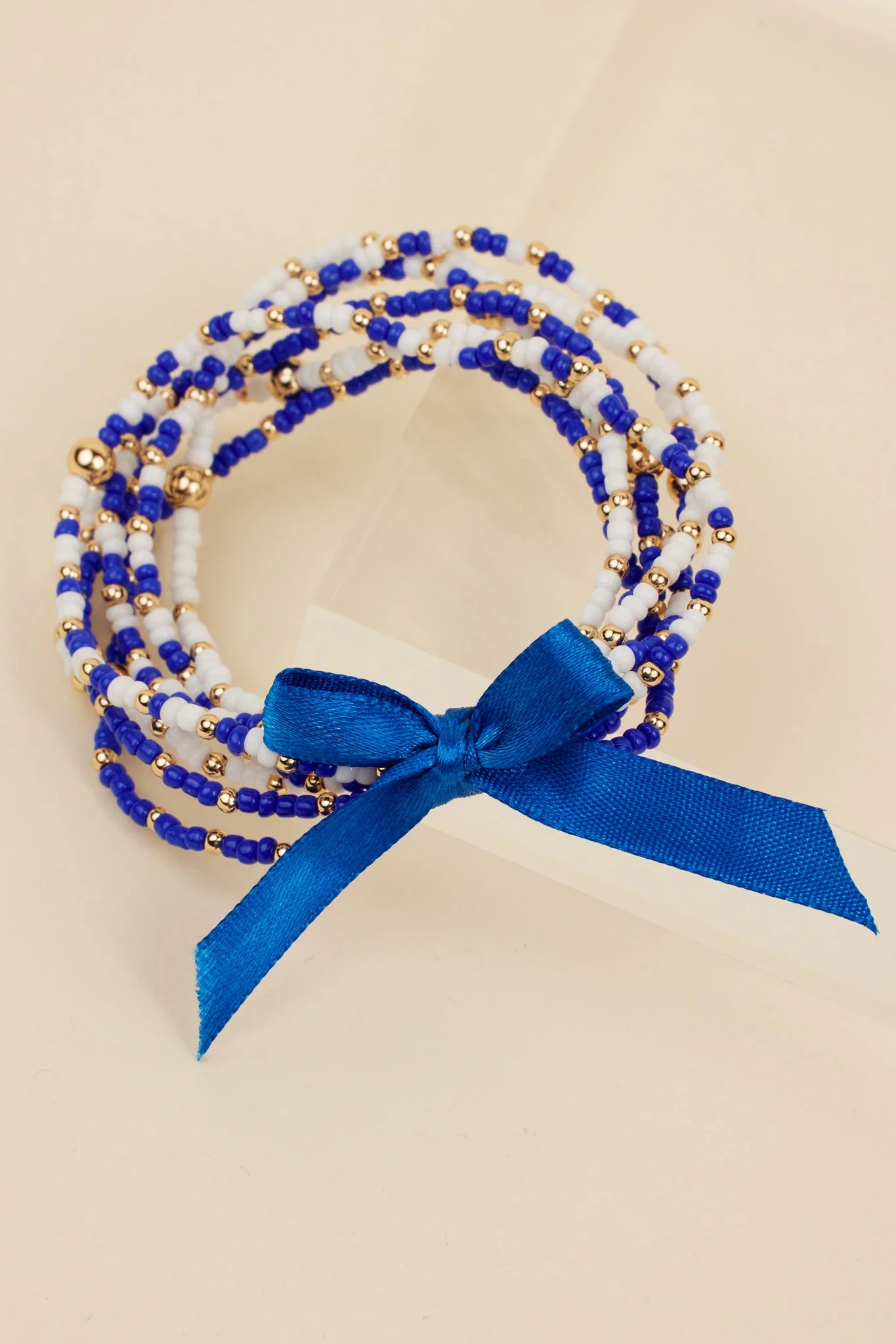 Meg Bracelets- Blue/White | Avara