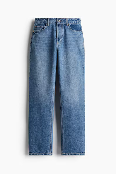 H & M - Gerade Jeans - Blau - Damen | H&M (DE, AT, CH, NL, FI)