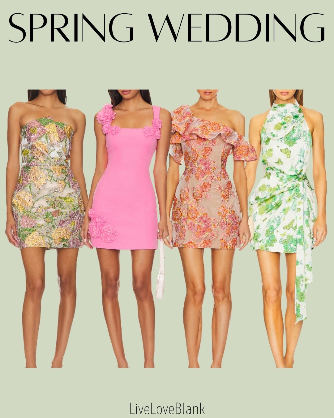 Spring wedding dresses
Special occasion dresses 
Vacation dresses 


#LTKSeasonal #LTKTravel #LTKWedding