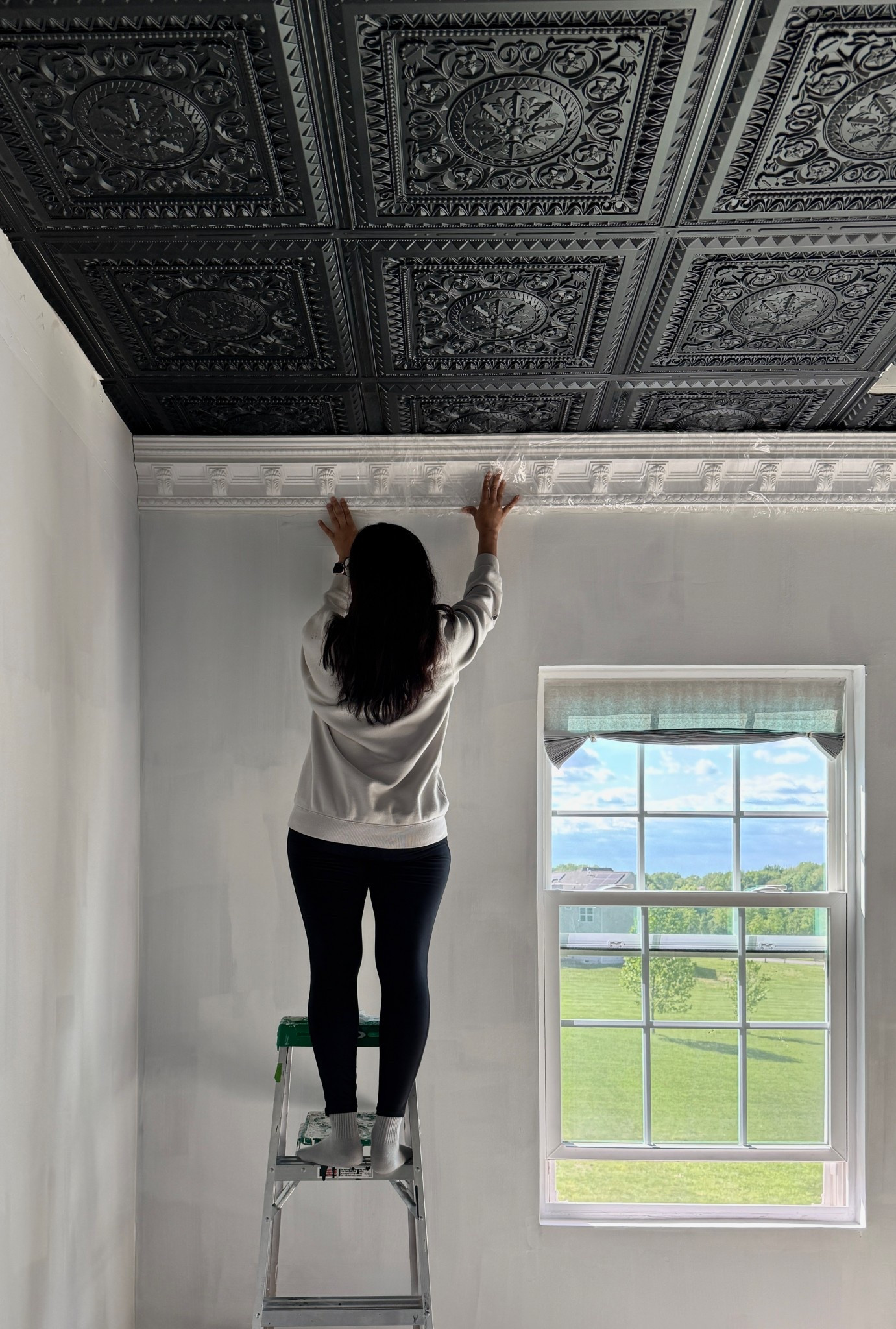 It’s always the quiet details that stay with you. This crown moulding—soft, intricate, and full of memory—felt like something I’ve seen in a dream. It’s called Attica Acanthus, and I chose it for the way it holds the room gently, without ever asking for attention.

#LTKHome #LTKFindsUnder100