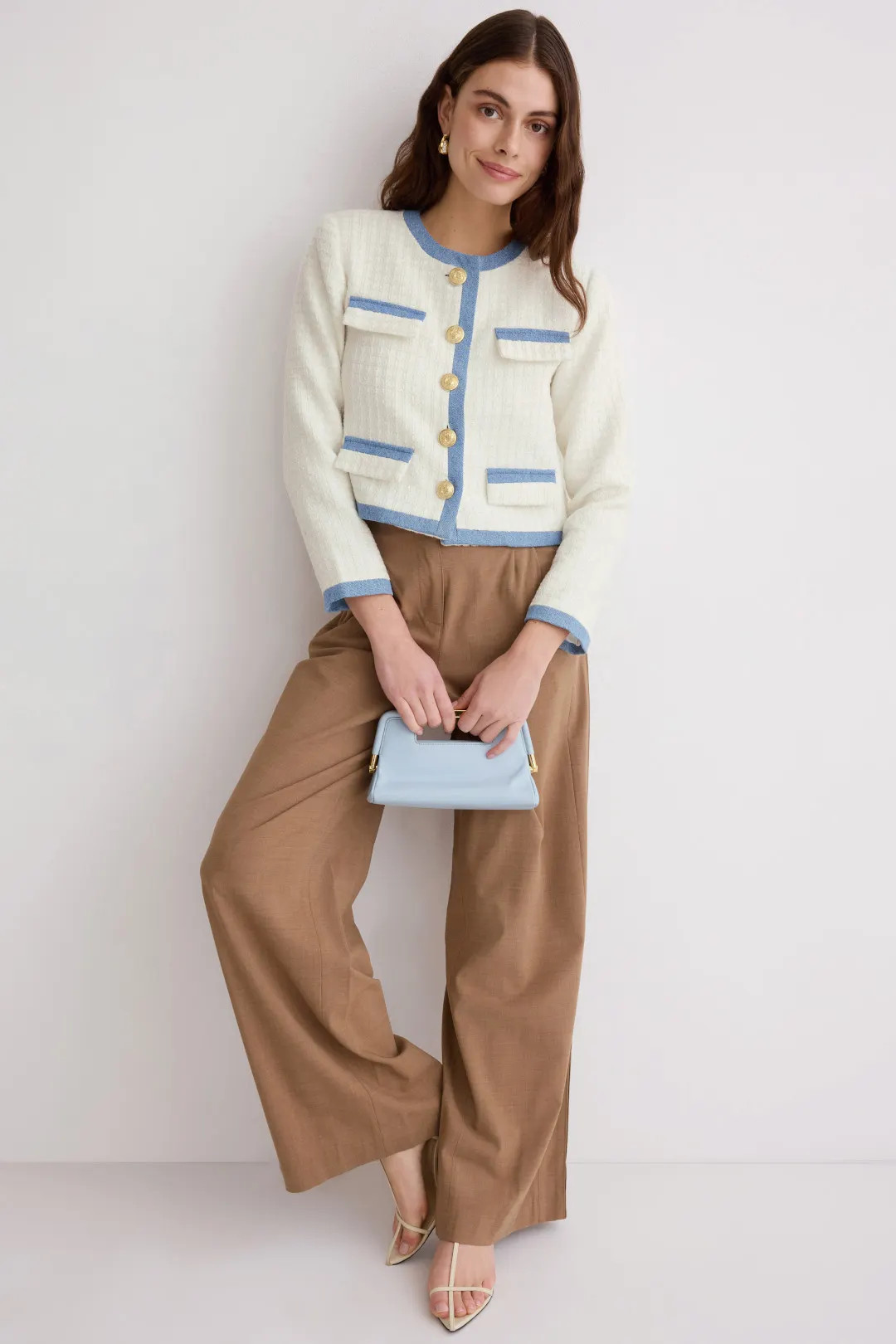 Alexia Admor Rose Tweed Jacket | Rent the Runway