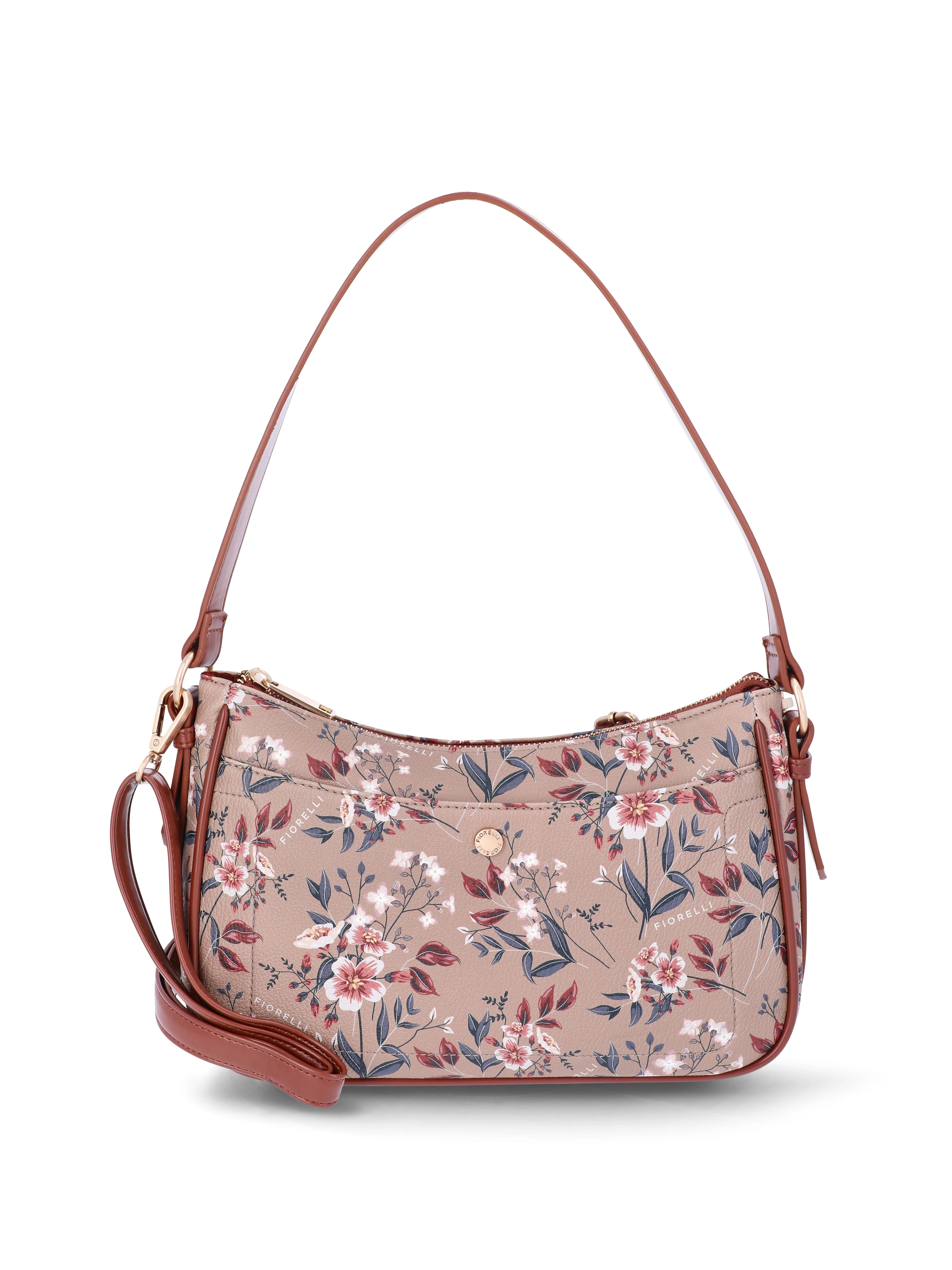 Fiorelli Women's Nicole Crossbody Bag, Brown Floral | Walmart (US)