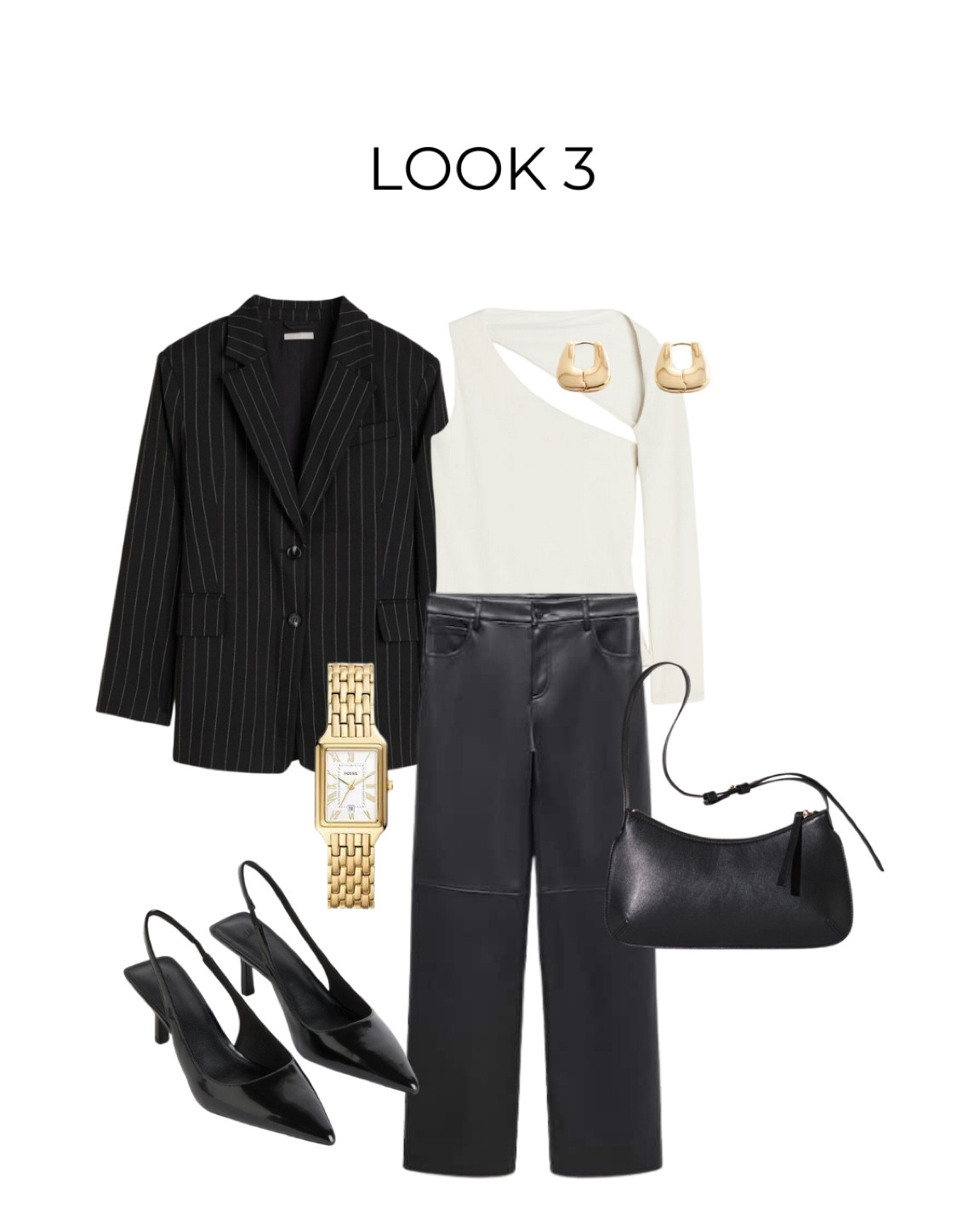 How to style leather trousers 🖤

#LTKworkwear #LTKfindsunder50 #LTKstyletip