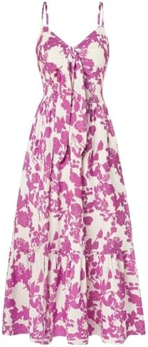 GRACE KARIN Womens Summer Floral Maxi Dresses 2026 Long Flowy Boho Dress Beach Vacation Sundresse... | Amazon (US)