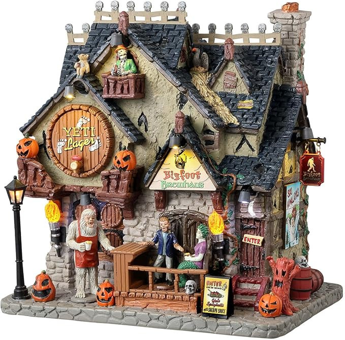 Lemax BigFoot Brewhaus, Battery Operated (4.5V) #35006 | Amazon (US)