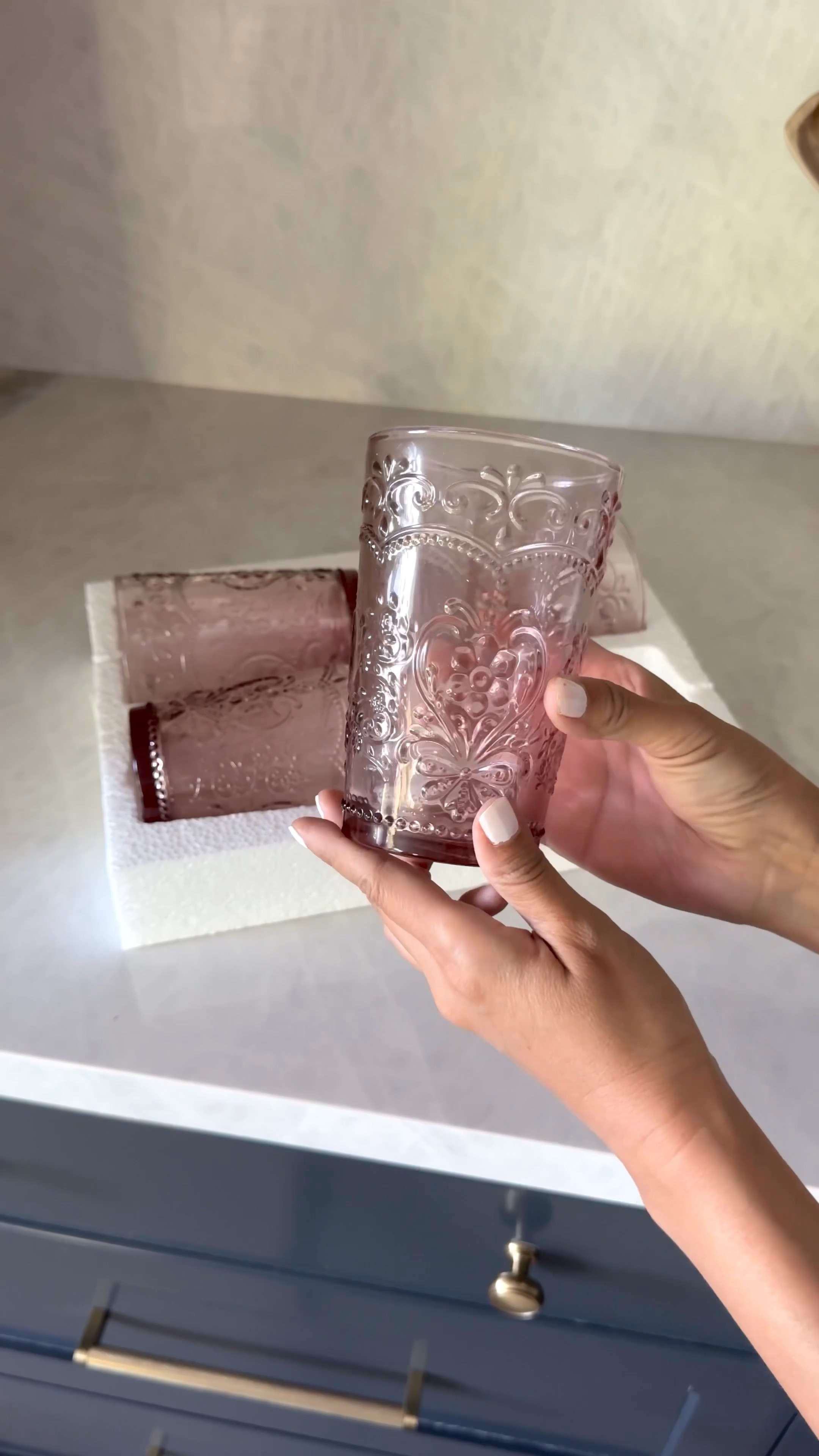 I can’t believe these beautiful elegant glasses are from Walmart and are only $20. They instantly elevate your everyday drinks are or when you’re entertaining with friends. Great quality and feels substantial in your hand. Love these! 

Black sconce, pink glasses, drinking glasses, cutting board, kitchen design Walmart saks vase pitcher pink flowers

#LTKSaleAlert #LTKFindsUnder100 #LTKHome