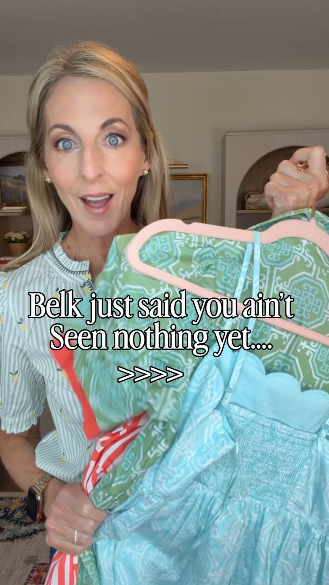 49-year-old mom walks into Belk looking for vacay and discovers dresses are buy 1 get 2 free….. and suddenly wants a whole new summer wardrobe. ☀️ Follow + Comment BELK and I’ll send you all the links!

The dresses are adorable, the shoes are so good, and the best part? Everything I shared is on sale right now. From coastal-inspired prints to colorful statement sandals, Belk is absolutely winning summer.

Belk sale, summer dresses, vacation outfits, resort wear, coastal style, affordable fashion, summer sandals, women’s fashion, colorful dresses, beach vacation outfits, vacation wardrobe, summer style over 40, summer style over 50, Belk fashion finds, affordable summer outfits