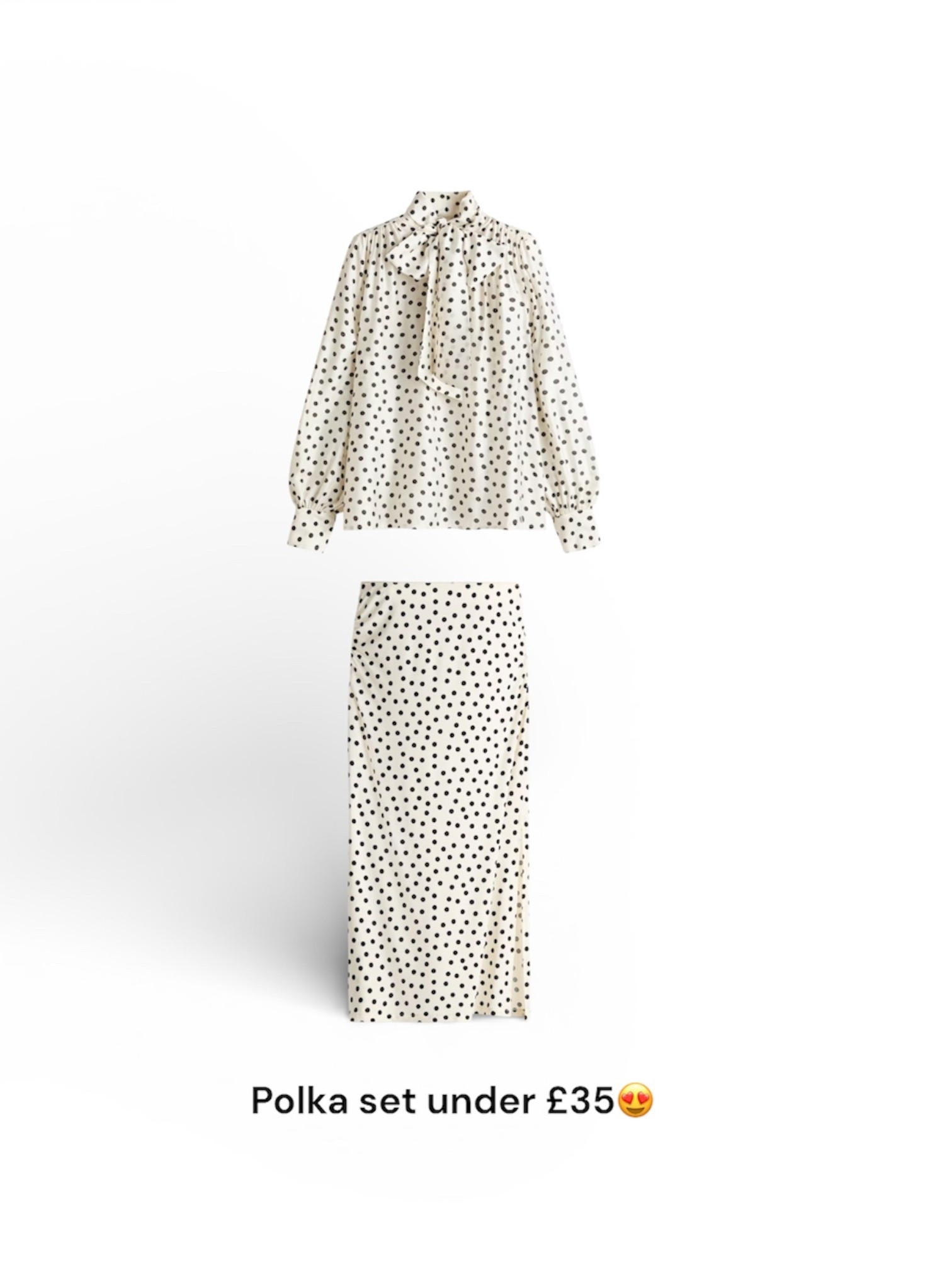Polka set under £35😍

#LTKootd #LTKdayinmylife #LTKSpringSale