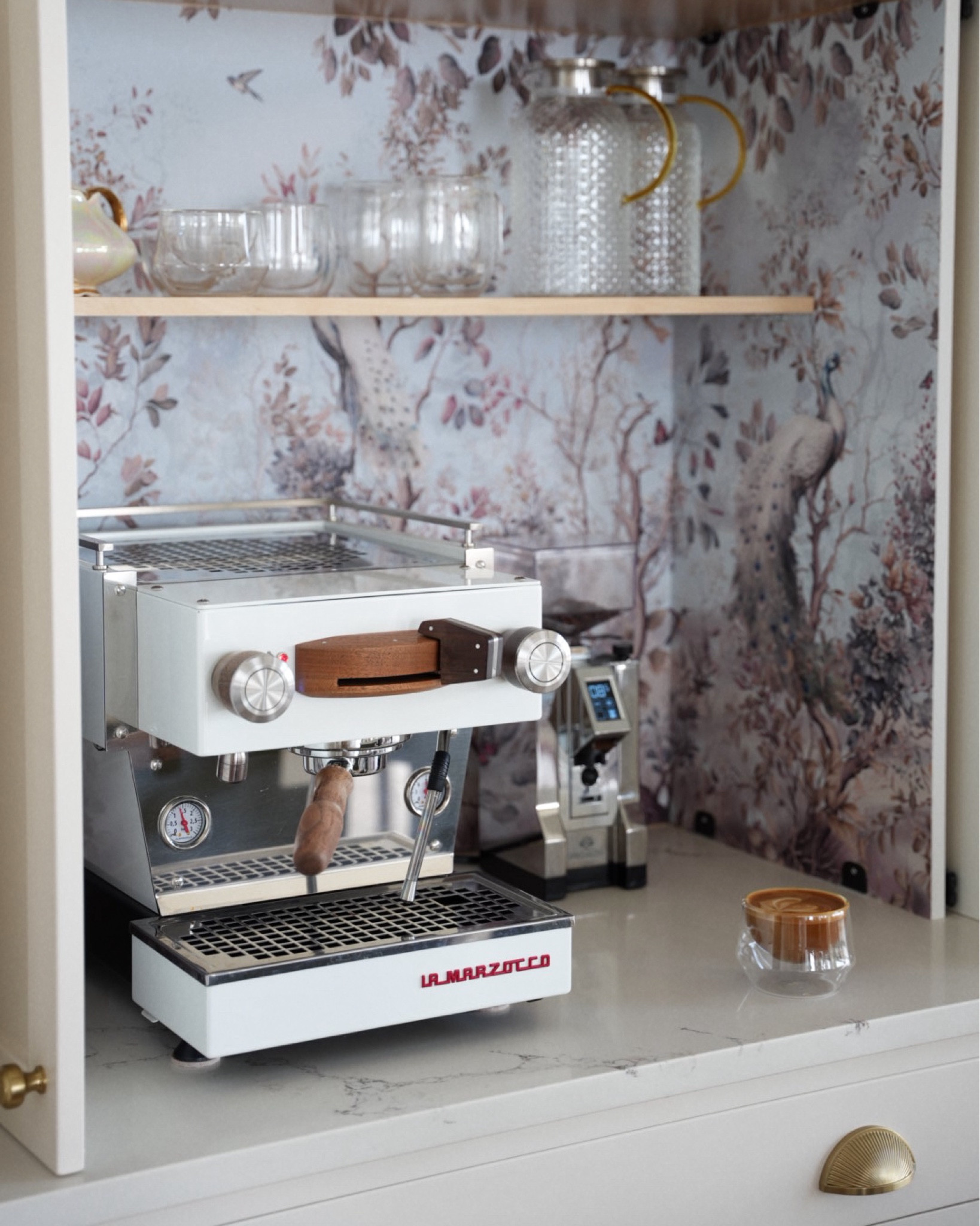 Coffee nook wallpaper 🦚 

#LTKHome