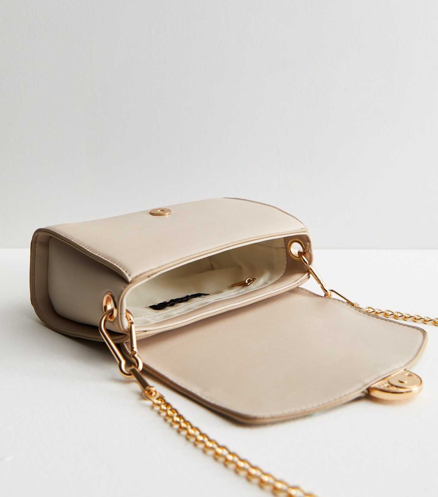 Stone Leather-Look Cross Body Bag
						
						Add to Saved Items
						Remove from Saved Items | New Look (UK)