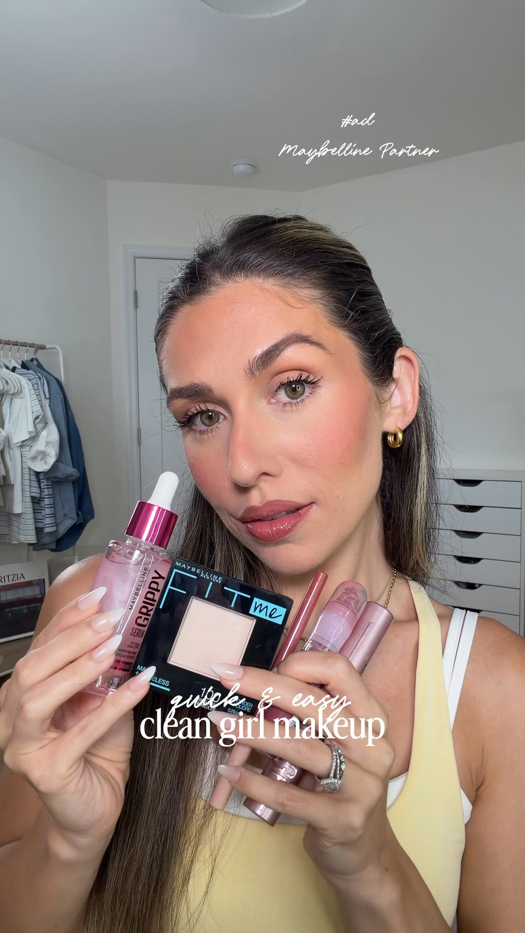 #ad #MaybellinePartner  Quick & Easy Clean Girl Makeup using my faves from @maybelline ☁️🫧🎧 Flawless, long-lasting & affordable; this lineup never disappoints! Everything is available at @target and in my LTK! #targetpartner #target @targetstyle

#LTKgrwm #LTKBeauty #LTKselfcare