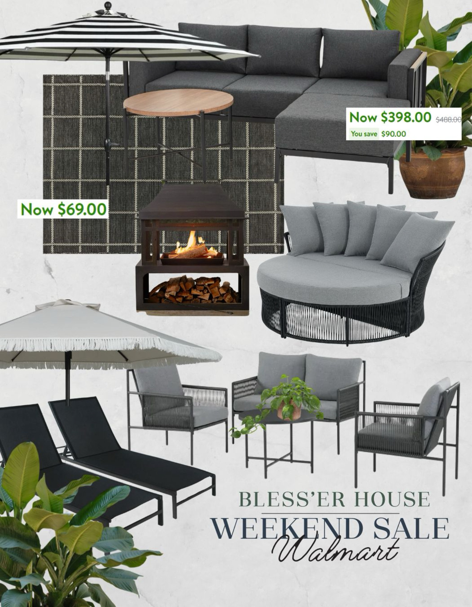 Walmart outdoor finds! 

Patio, furniture, outdoor 



#LTKSeasonal #LTKsalealert
