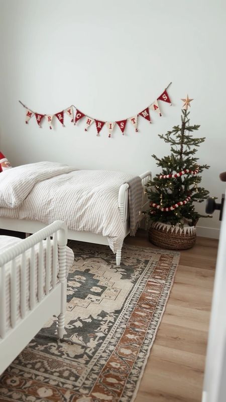 Holiday kids room. Can you feel the magic? ✨

This is an old Christmas tree, but I linked a few similar ones for ya!

Boys room
Holiday decor
White spindle bed

#LTKstyletip #LTKhome #LTKunder100
