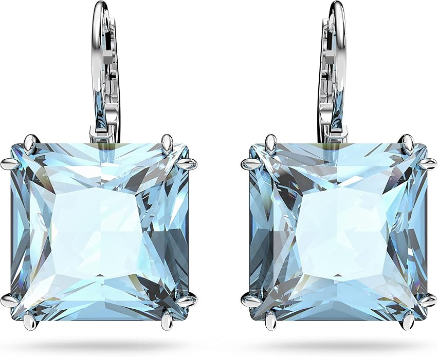 Swarovski Millenia Crystal Jewelry Earring Collection, Blue Crystals, Pink Crystals, Yellow Cryst... | Amazon (US)