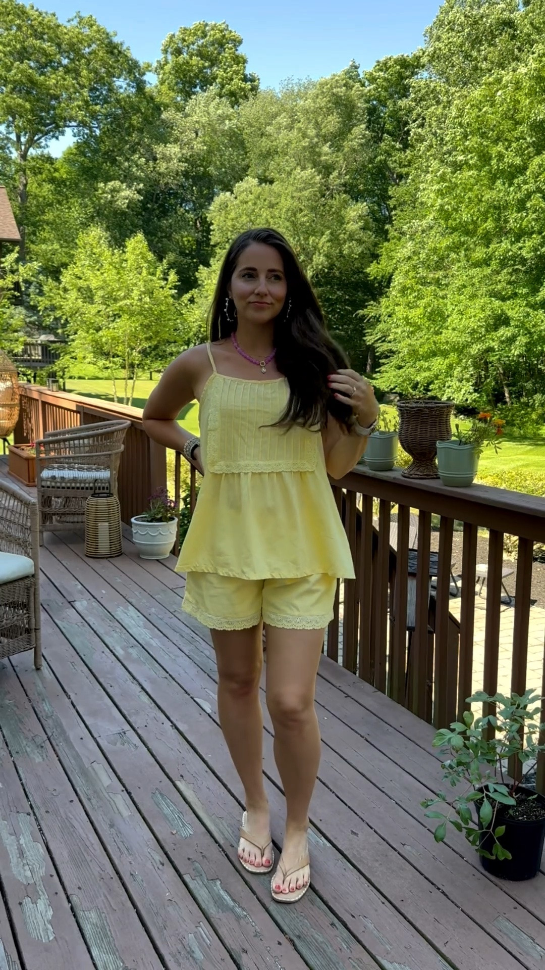 Easy summer outfit idea!!! Comes in a few others colors too! I’m wearing size medium 

Shoes - sized up 1/2 size

#LTKmomlife #LTKootd