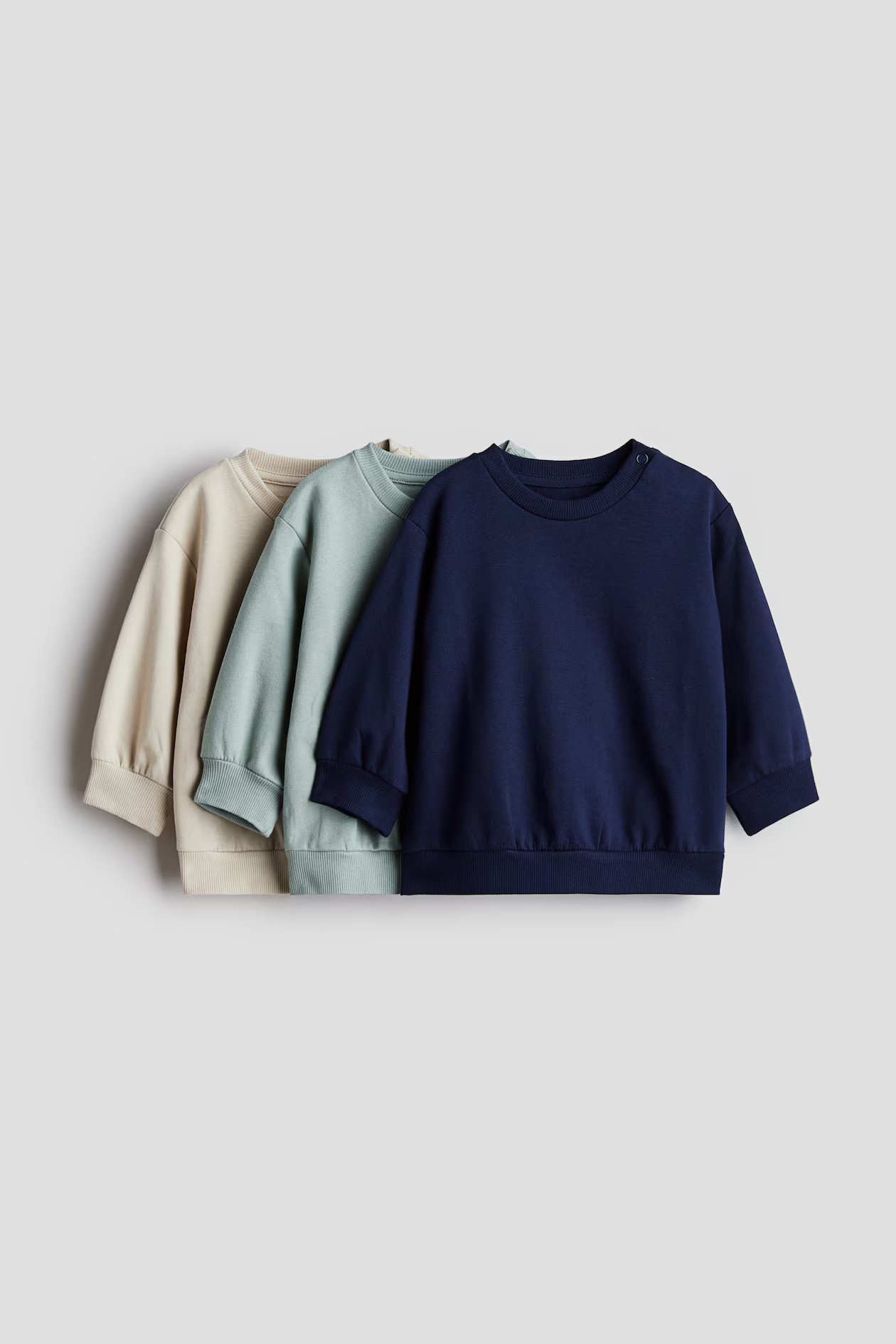 3-pack Cotton Sweatshirts | H&M (US + CA)