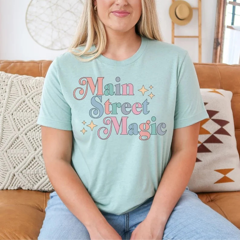 Main Street Magic  Disneyworld Shirts  Magic Kingdom Shirts | Etsy | Etsy (US)