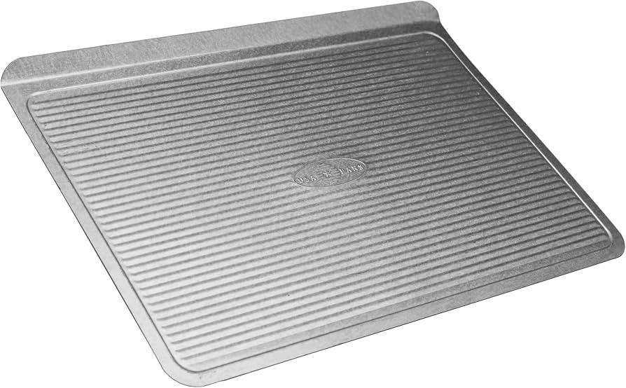 USA Pan Bakeware Cookie Sheet, Large, Warp Resistant Nonstick Baking Pan, Made in the USA from Al... | Amazon (US)