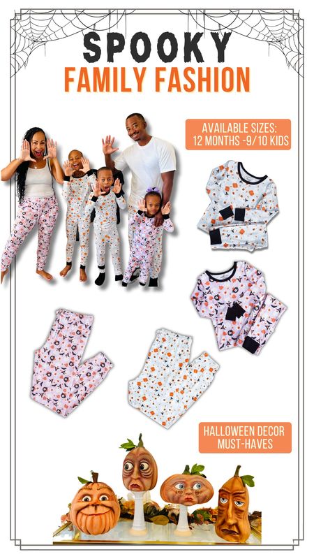 Who else is ready for Halloween?! I found some spook-tacular pajamas for the whole family! And you can’t forget the fun Halloween home decor.

#LTKSeasonal #LTKfamily #LTKFind