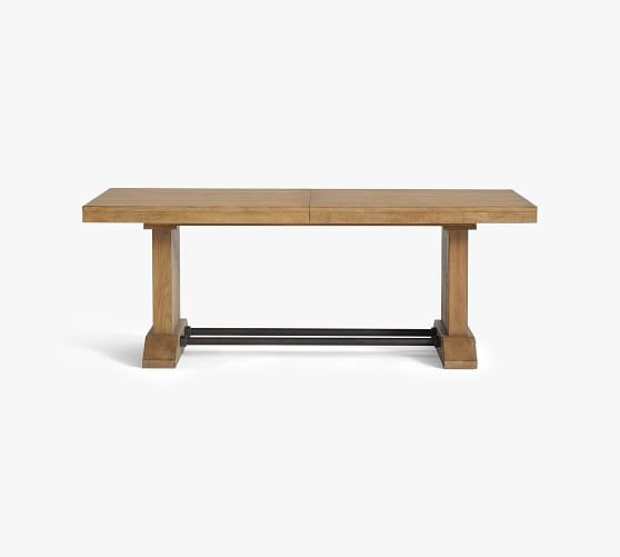 Fort Extending Dining Table (80"-102") | Pottery Barn (US)