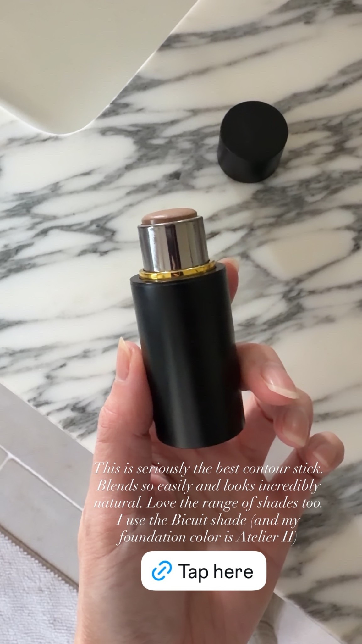 This is seriously the best contour stick. Blends so easily and looks incredibly natural. Love the range of shades too. I use the Bicuit shade (and my foundation color is Atelier II)