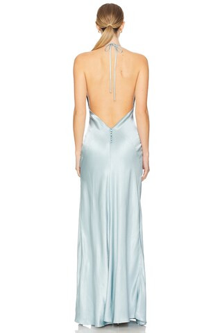 x REVOLVE Yve Halter Dress in Cornflower | Revolve Clothing (Global)