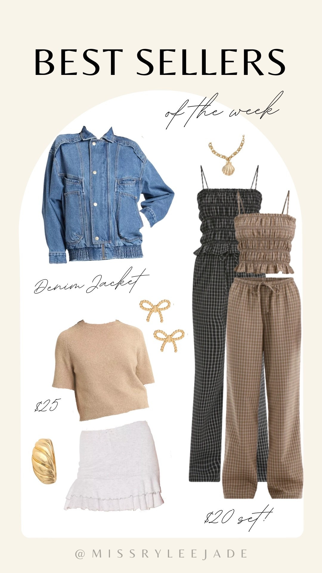 Best Sellers 🤩 

I can’t believe the tank & pant set is under $20! The brown set that I have is almost sold out, but all sizes available in the black! 

Denim jacket will be the perfect layering coat for fall! 👏🏻 Staple sweater comes in 3 colors + the skort is my new fav!

Fall Fashion
Fall Finds
Denim Jacket
Fall Jacket
Matching Set

#LTKSeasonal #LTKFindsUnder100 #LTKStyleTip