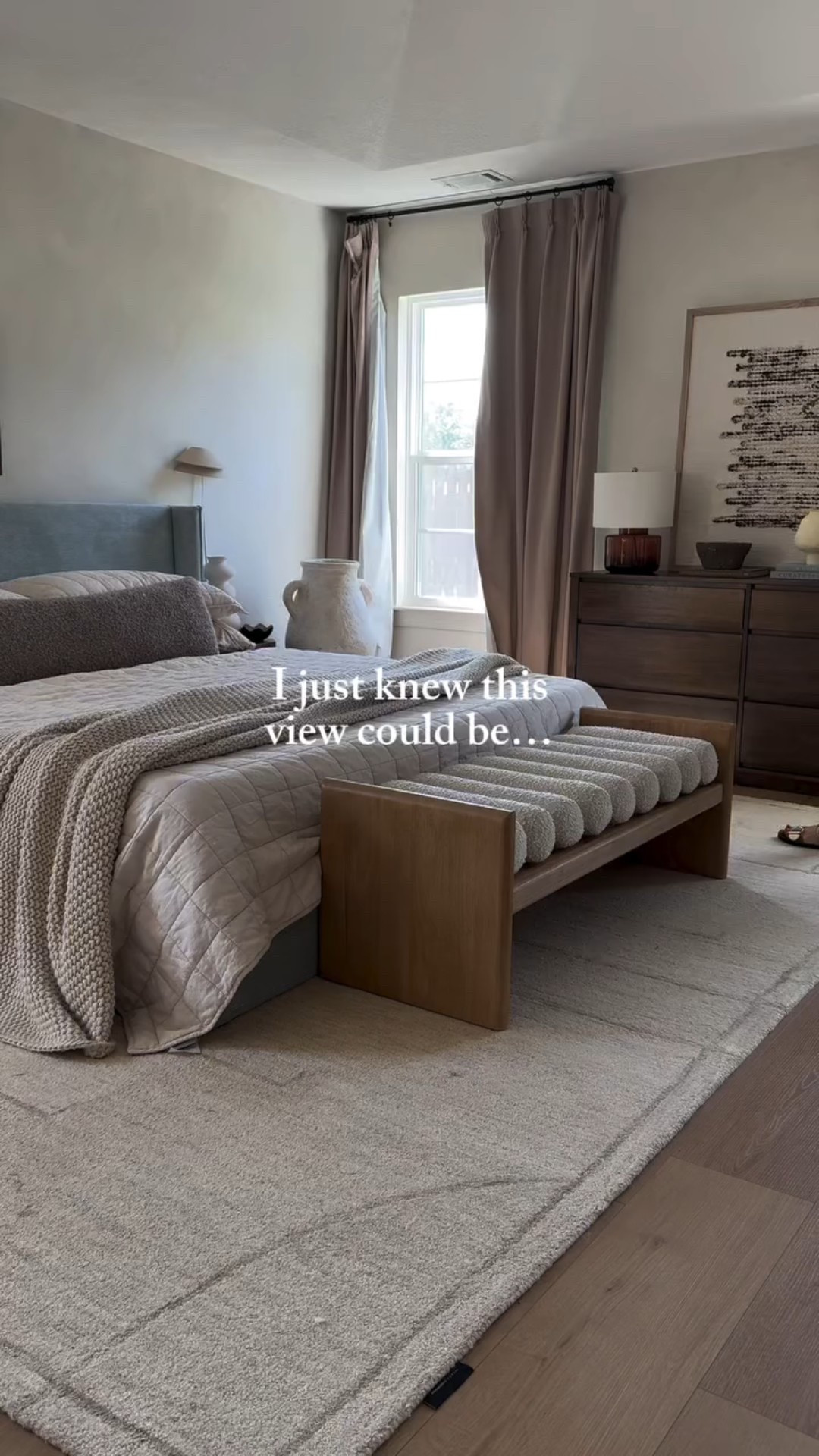 Decided to switch things up around here!!
These are the Tino heavyweight BLACKOUT chenille drapes by @twopagescurtains in Warm White!! I looove that they make my bedroom look so elevated but laid-back, with the texture on them. 


If you want to twin with me:
Collection: Tino
Color: Warm White
Width: 30” Height: 94”
Triple Pleat
Lining Type: Blackout

#LTKHome