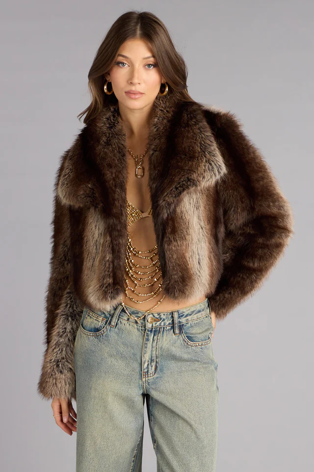 Frost Kiss Faux Fur Jacket | Windsor Stores