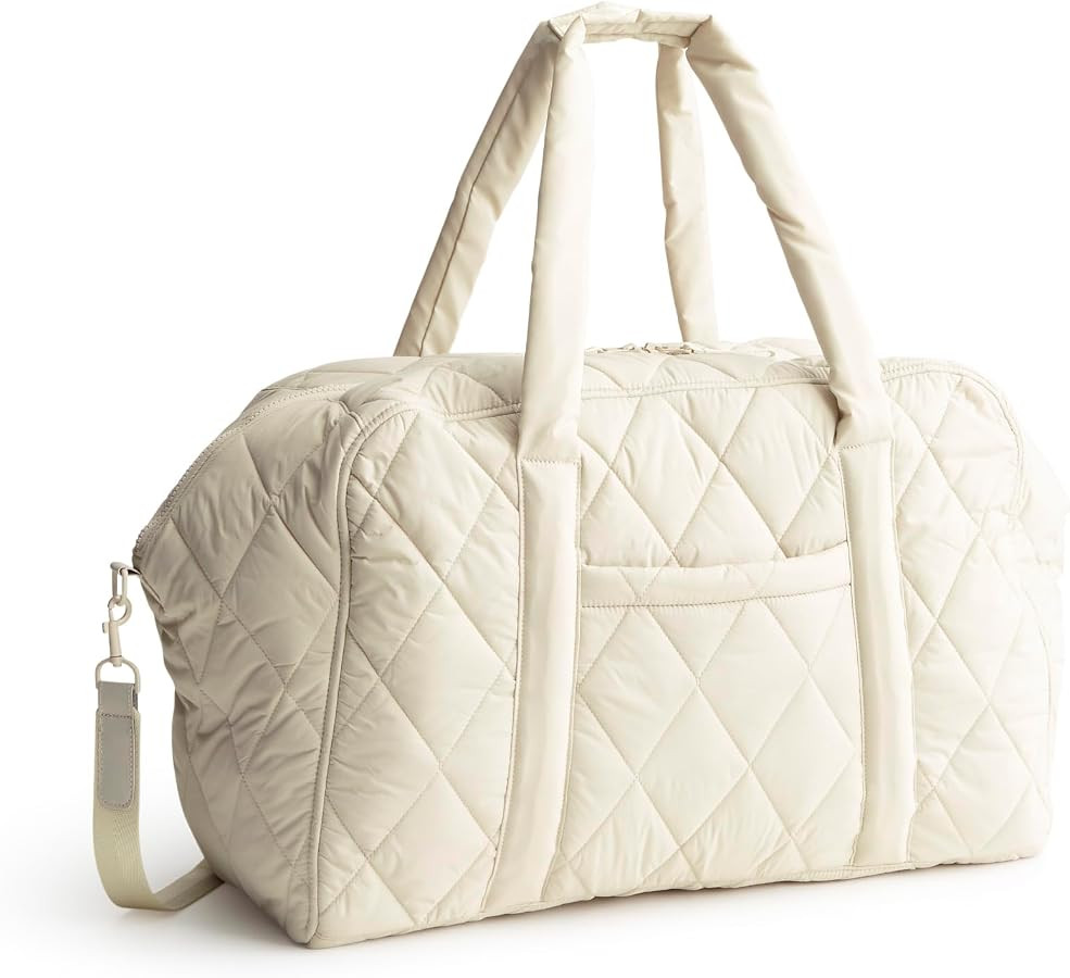 Vera Bradley Women's Nylon Large Miramar Weekender | Amazon (US)