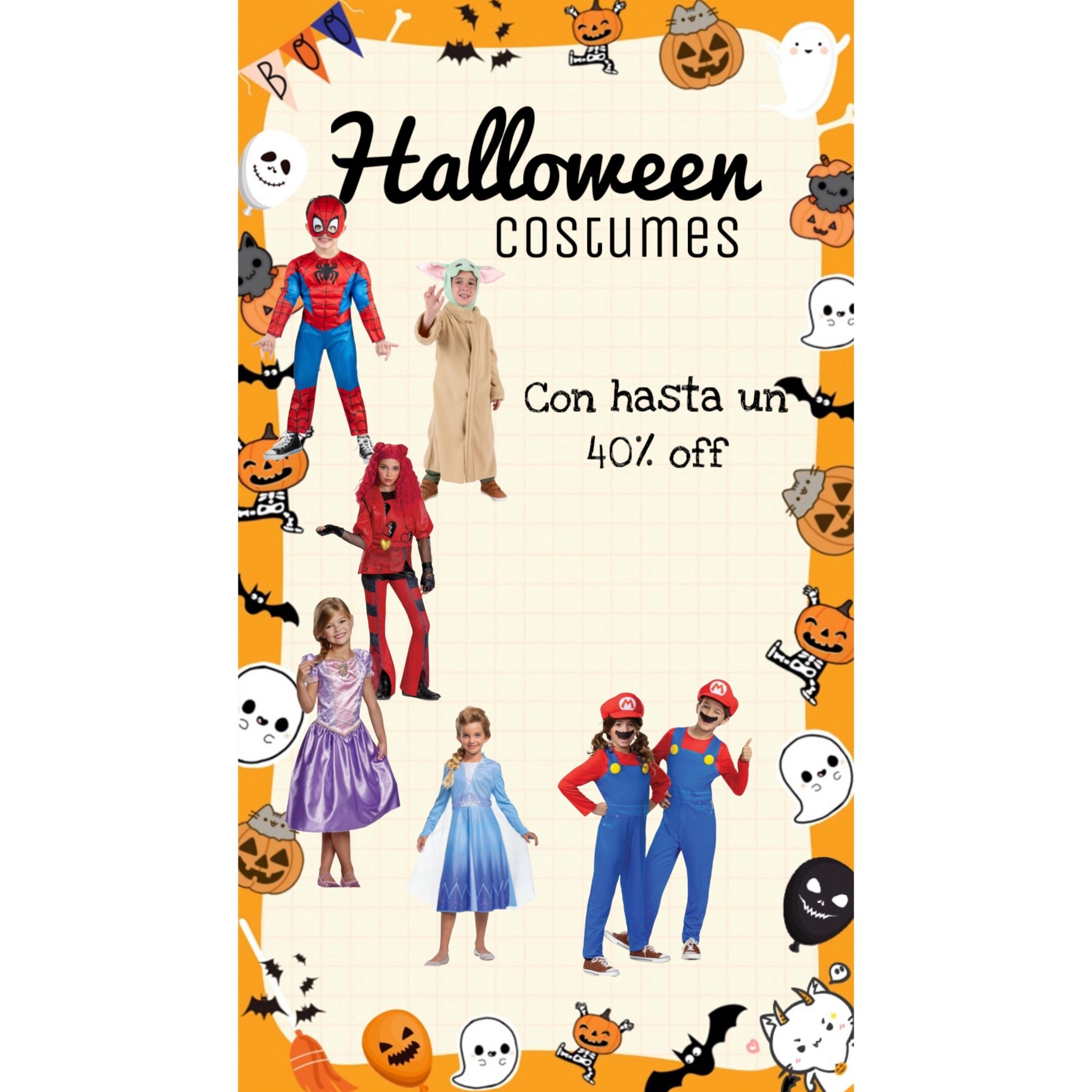 Halloween costumes hasta con un 40% off

#LTKHalloween #LTKSeasonal #LTKFallSale