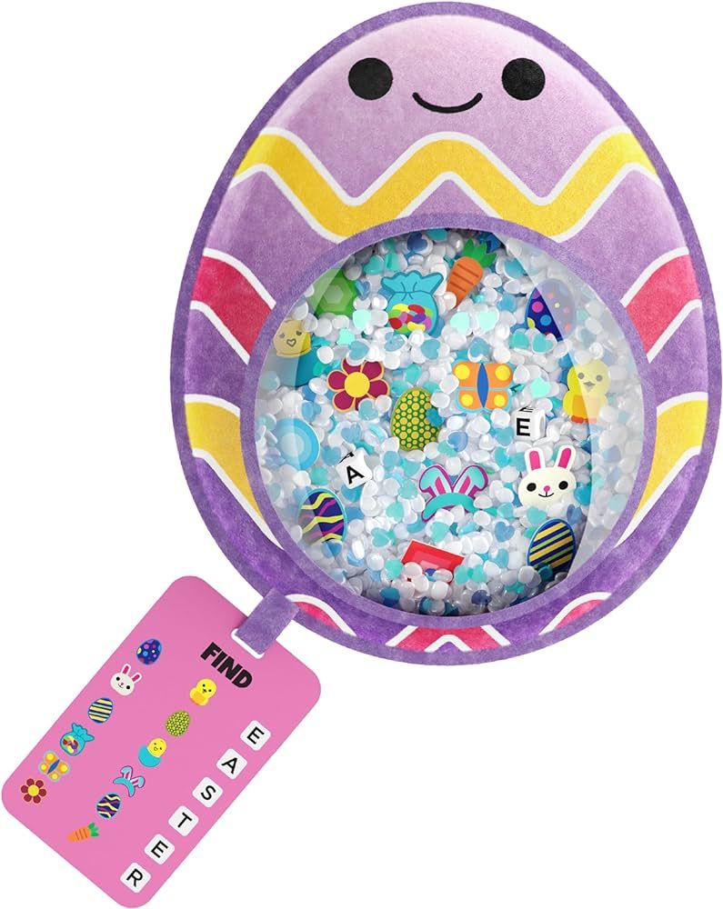BIZYBOO Easter Egg Busy Bag Scavenger Hunt - Hidden Object Search Sensory Matching Game for Kids ... | Amazon (US)