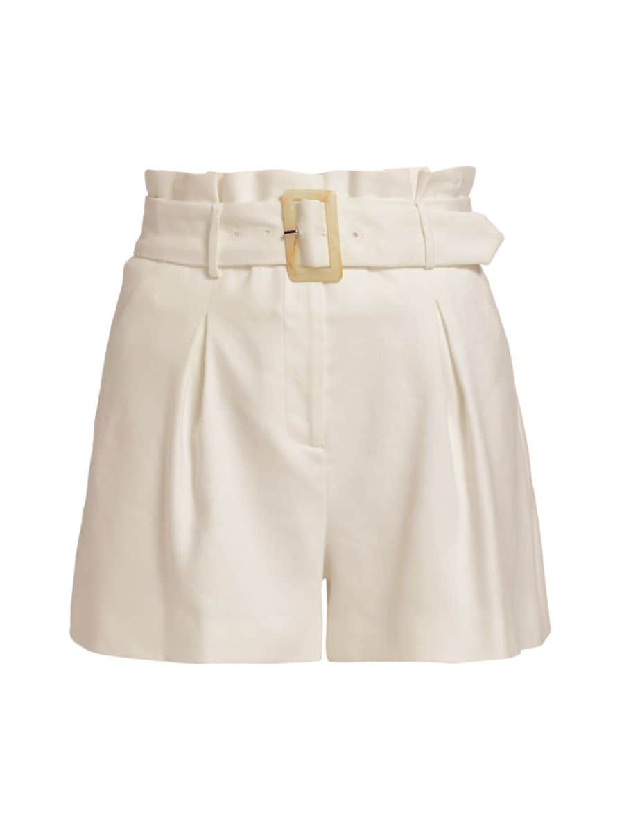 Ashford Belted Shorts | Saks Fifth Avenue