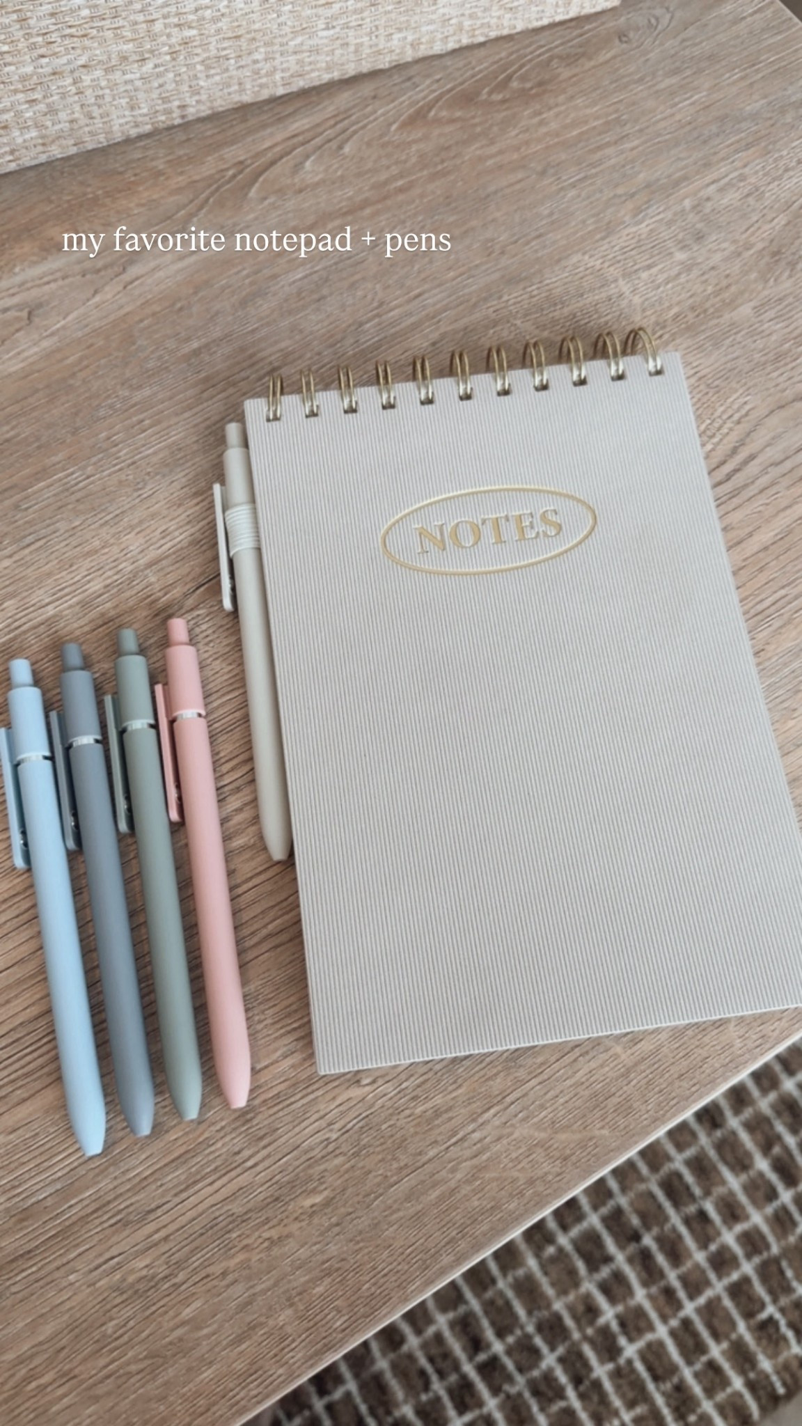 My favorite notebook and pen set from Amazon. 

#LTKHome
