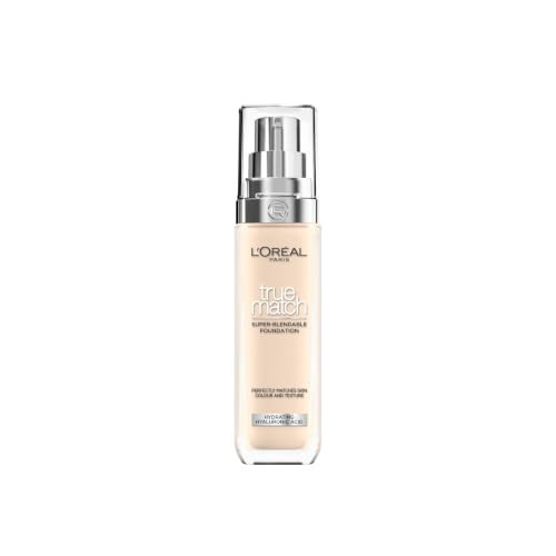 L'Oréal Paris True Match Foundation, SPF16, Shade 1W Golden Ivory 30ml | Amazon (UK)