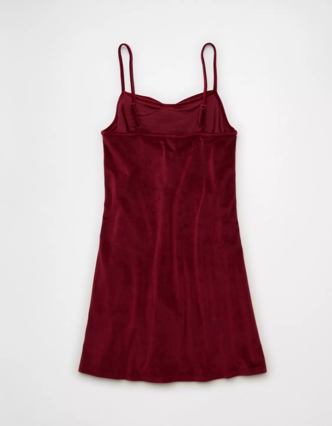 AE Strapless Velvet Knit Bow-Front Mini Dress | American Eagle Outfitters (US & CA)