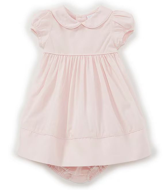 Edgehill Collection Baby Girls Newborn-24 Months Peter-Pan Collar Solid A-Line Dress | Dillard's | Dillard's