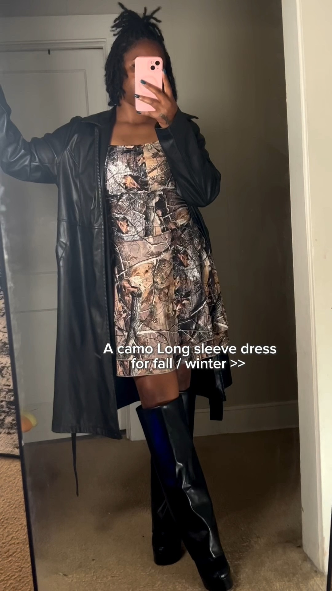 Obsesseddd with this dress ! It is padded with no bra needed , stretchy and warm . Comes with shorts . Couldn’t find anything similar but will link what I can find unless you go directly to my TikTok for this dress ! Boots ,etc will be linked 🖤

#LTKFindsUnder100 #LTKGiftGuide #LTKShoeCrush