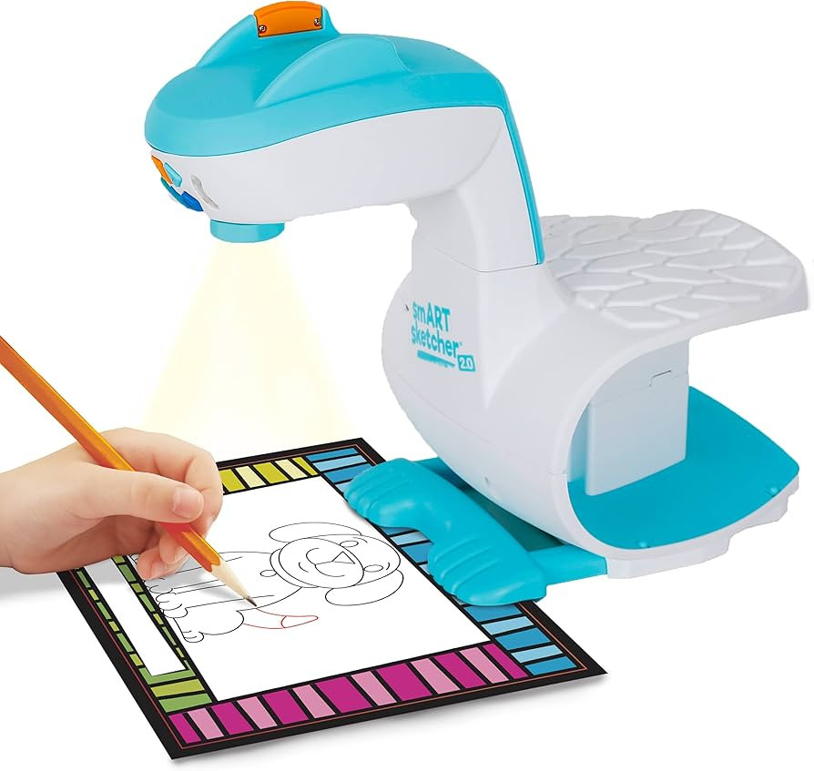 Flycatcher Smart Sketcher 2.0, Teal & White | Amazon (US)