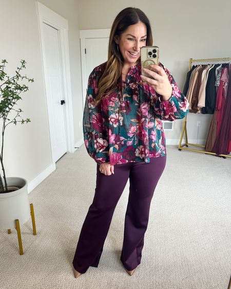Fall Outfit from Maurice's

Fit tips: Blouse L, tts, needs a cami underneath // Pants 12R, tts

Workwear  Slacks  Blouse  Floral blouse  Heels  Fall workwear  Fall outfits

#LTKworkwear #LTKstyletip #LTKmidsize