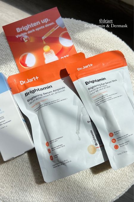 New products: Dr Jart Brightamin Brightening Serum with Niacinamide and Vitamin C and Brightamin Brightening Eye Serum Stick with Vitamin C

#sephora #skincare #summer #drjart #springbeauty 

#LTKbeauty #LTKSeasonal #LTKfindsunder50