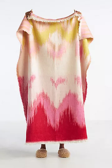 Woven Crisanta Throw Blanket | Anthropologie (US)