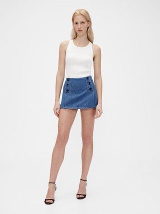 GapStudio Denim Sailor Skort | Gap (US)