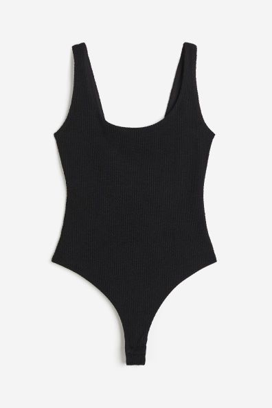 Ribbed Thong Bodysuit | H&M (US + CA)