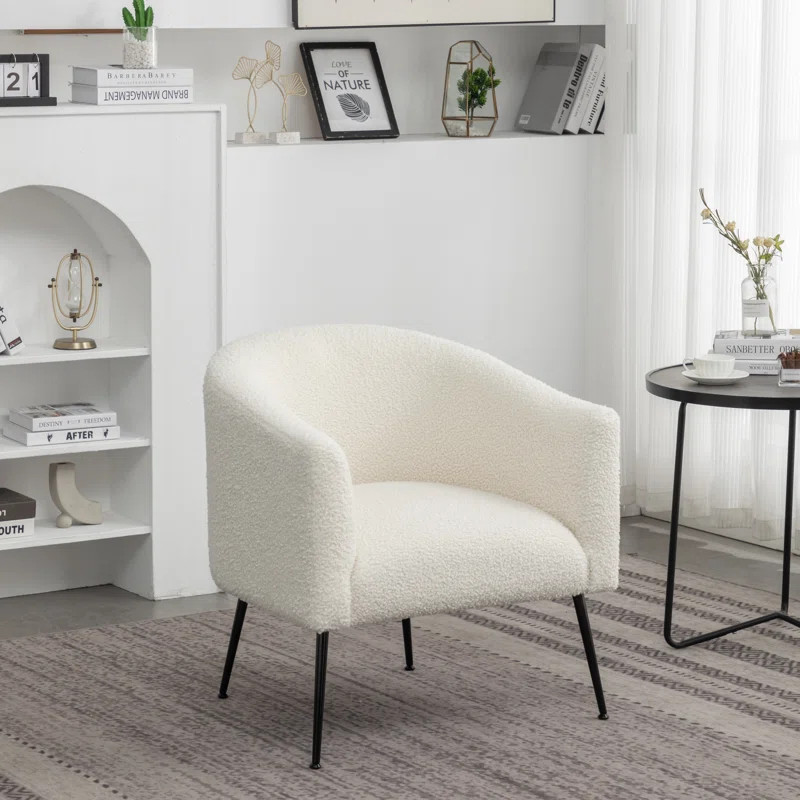 Hisakazu Upholstered Barrel Chair | Wayfair North America