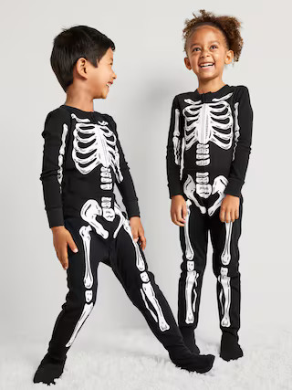 Matching Unisex 2-Way-Zip Snug-Fit Pajama One-Piece for Toddler &amp; Baby | Old Navy (US)